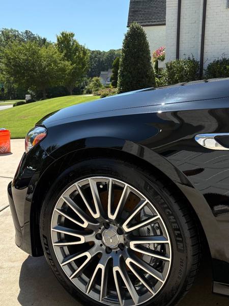 After: Wheels & tires · Exterior detail · Mercedes-AMG wagon · Cary · Aug 9