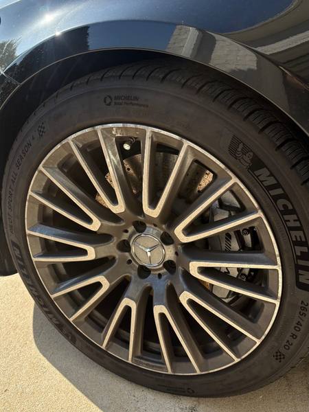 Before: Wheels & tires · Exterior detail · Mercedes-AMG wagon · Cary · Aug 9