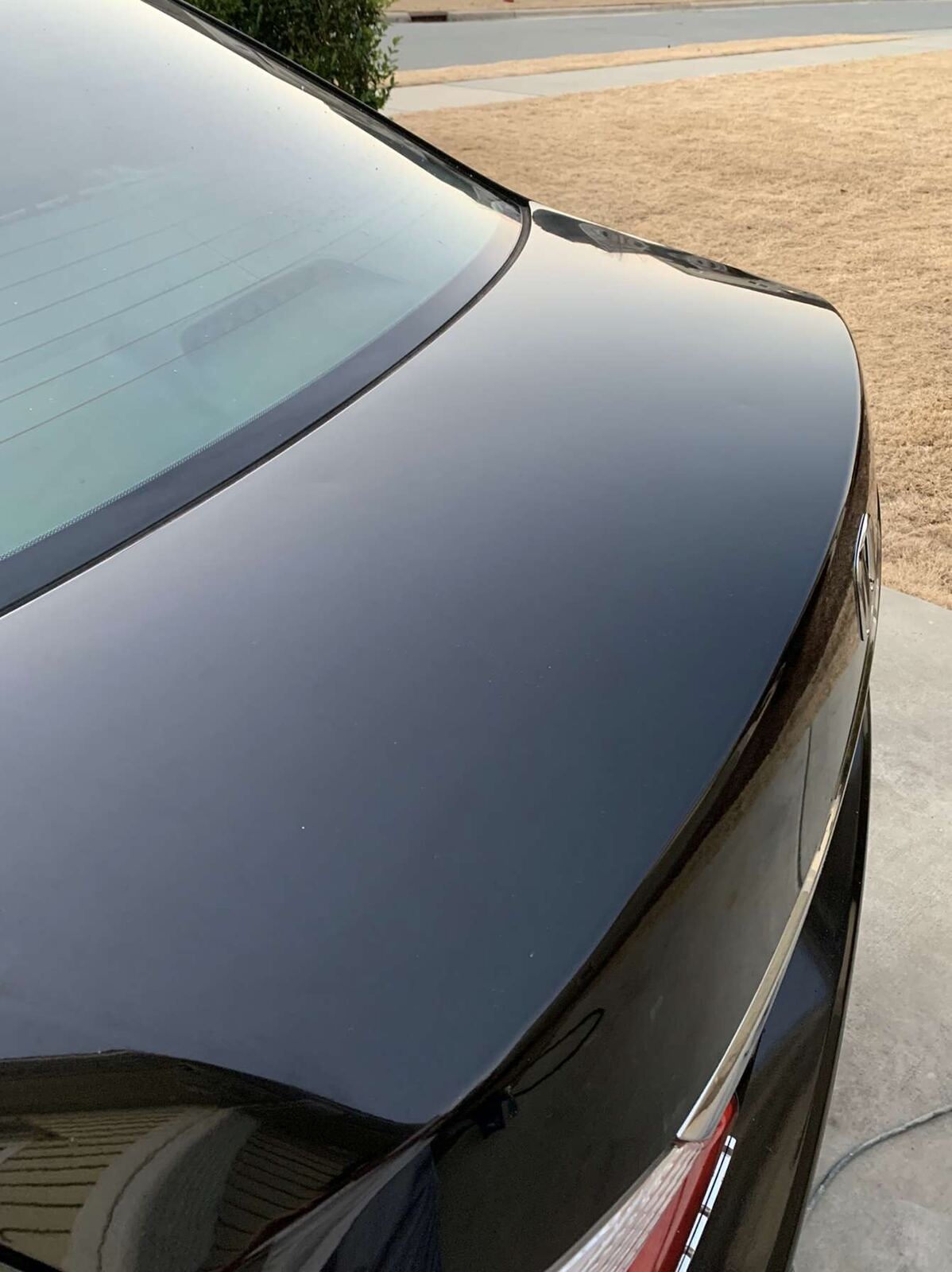 Mirror gloss finish